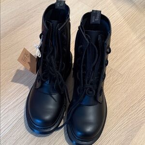 Dr. Martens Black Combat Boots